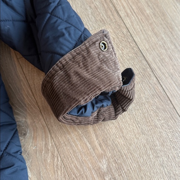 POLO RALPH LAUREN LIGHTWEIGHT QUILTED PUFFER JACKET NAVY BLUE SIZE MEDIUM 10/12 - Picture 5 of 7